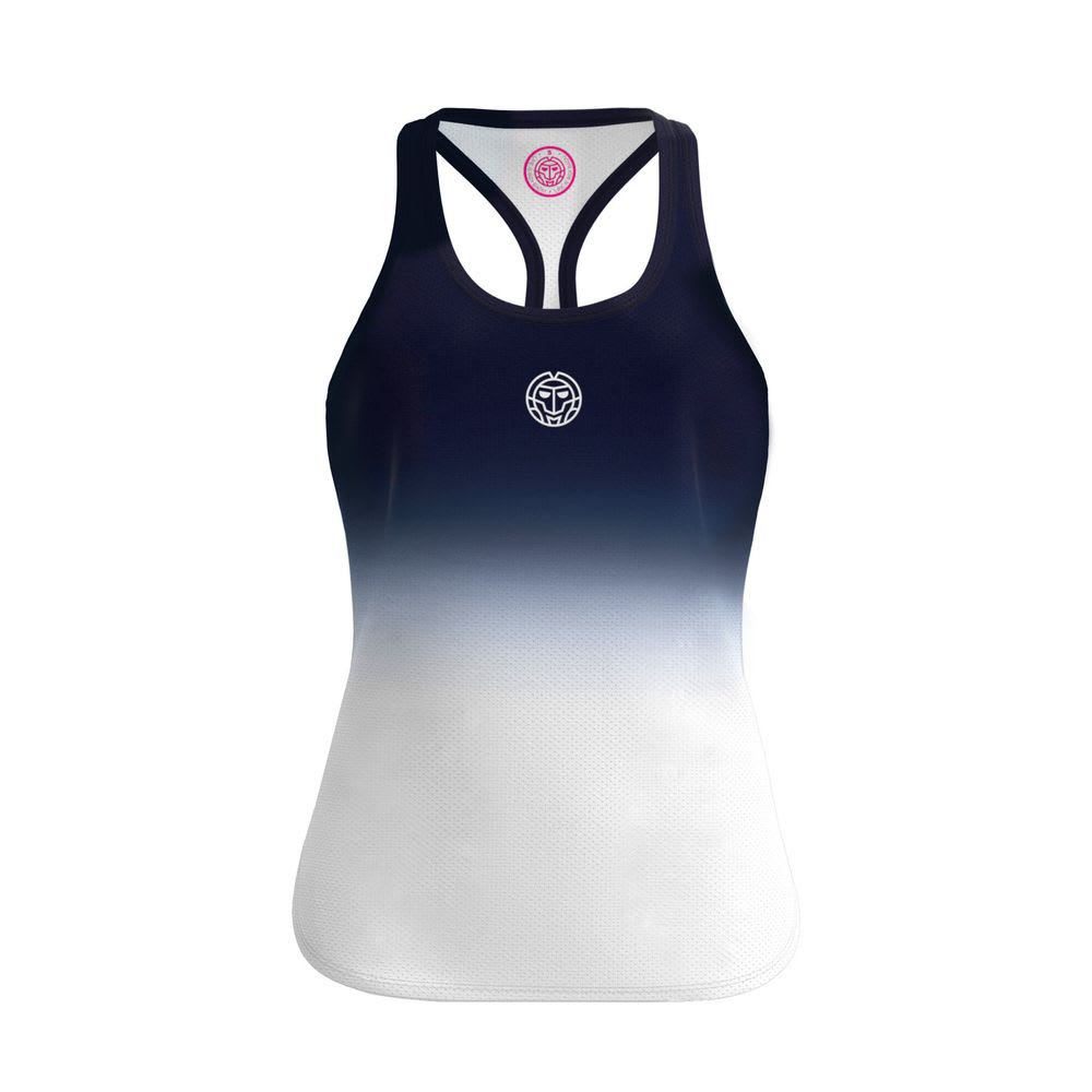 Bividi Crew Gradiant Junior Tank - Dark Blue, White 0