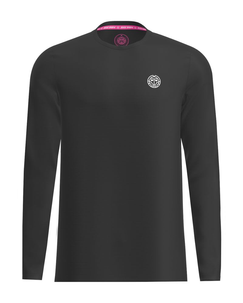 Polo Crew Roundneck Longsleeve - Black 0