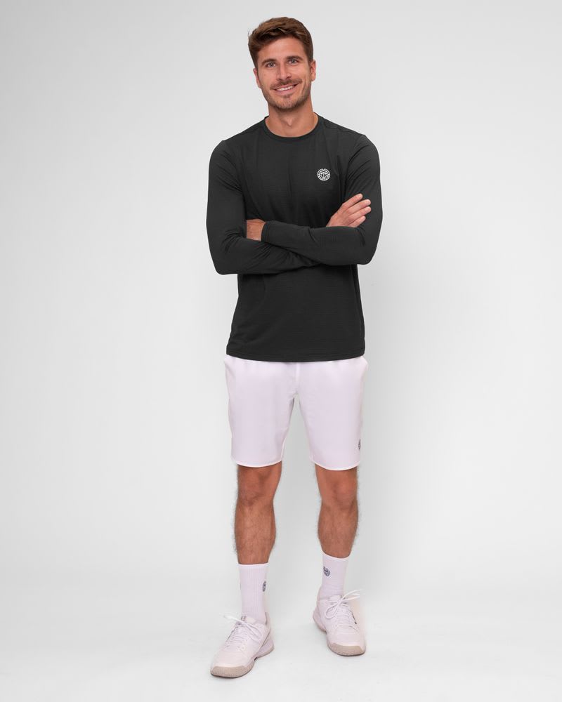 Polo Crew Roundneck Longsleeve - Black4