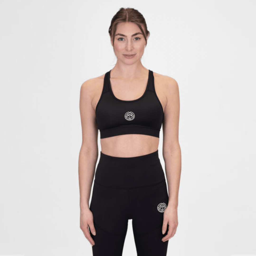 Top Deportivo Crew Medium Support Bra - Black3
