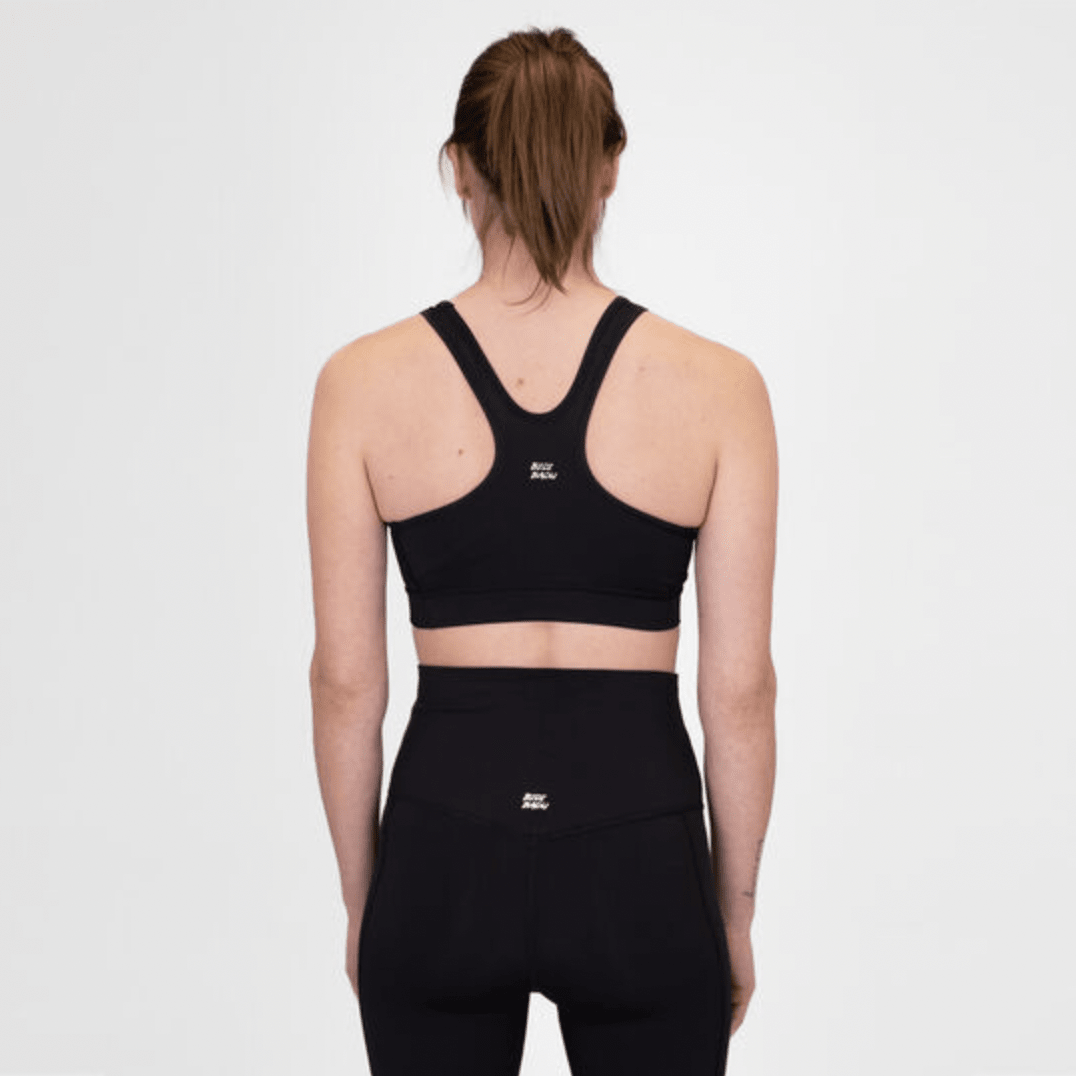 Top Deportivo Crew Medium Support Bra - Black4