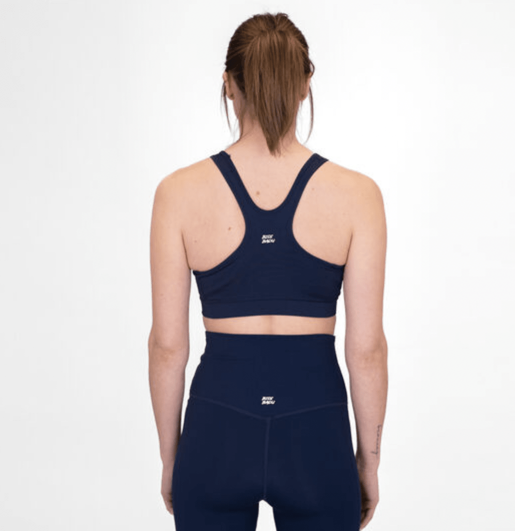 Top Deportivo Crew Medium Support Bra - Dark Blue4