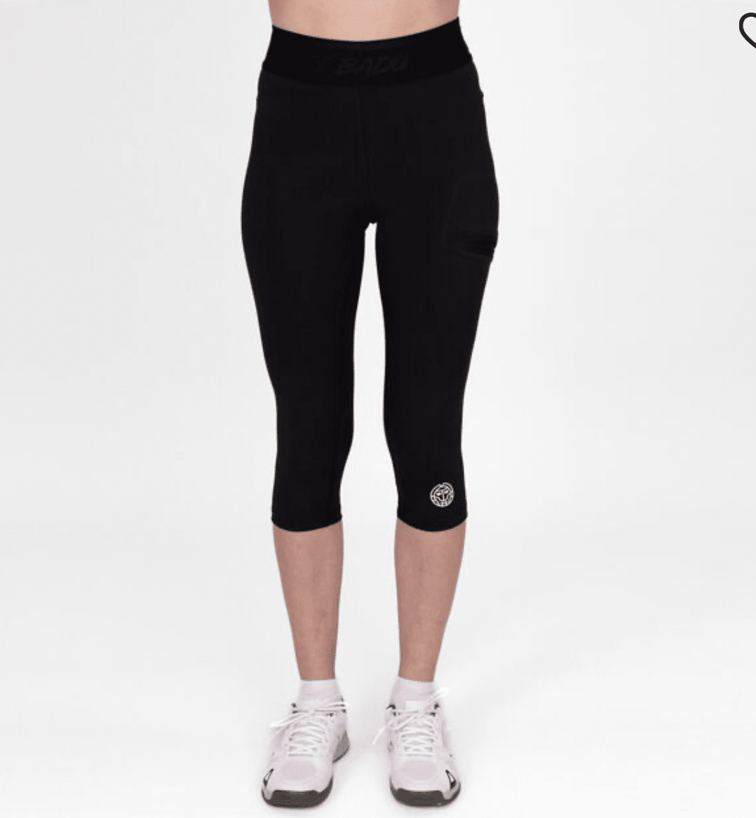 Licra Crew Capri - Black4