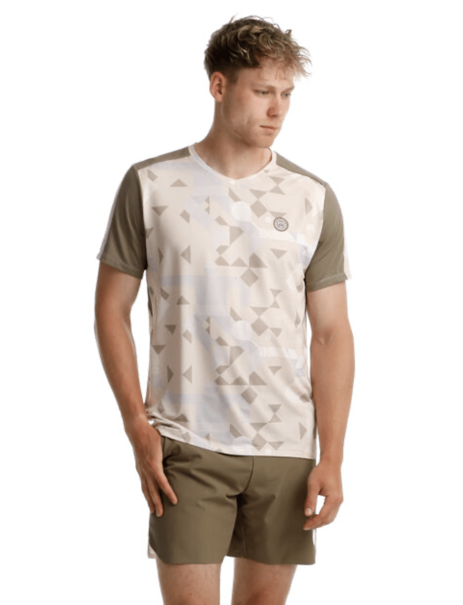 Polo Paris 2025 V-Neck Tee Beige, Light Brown3