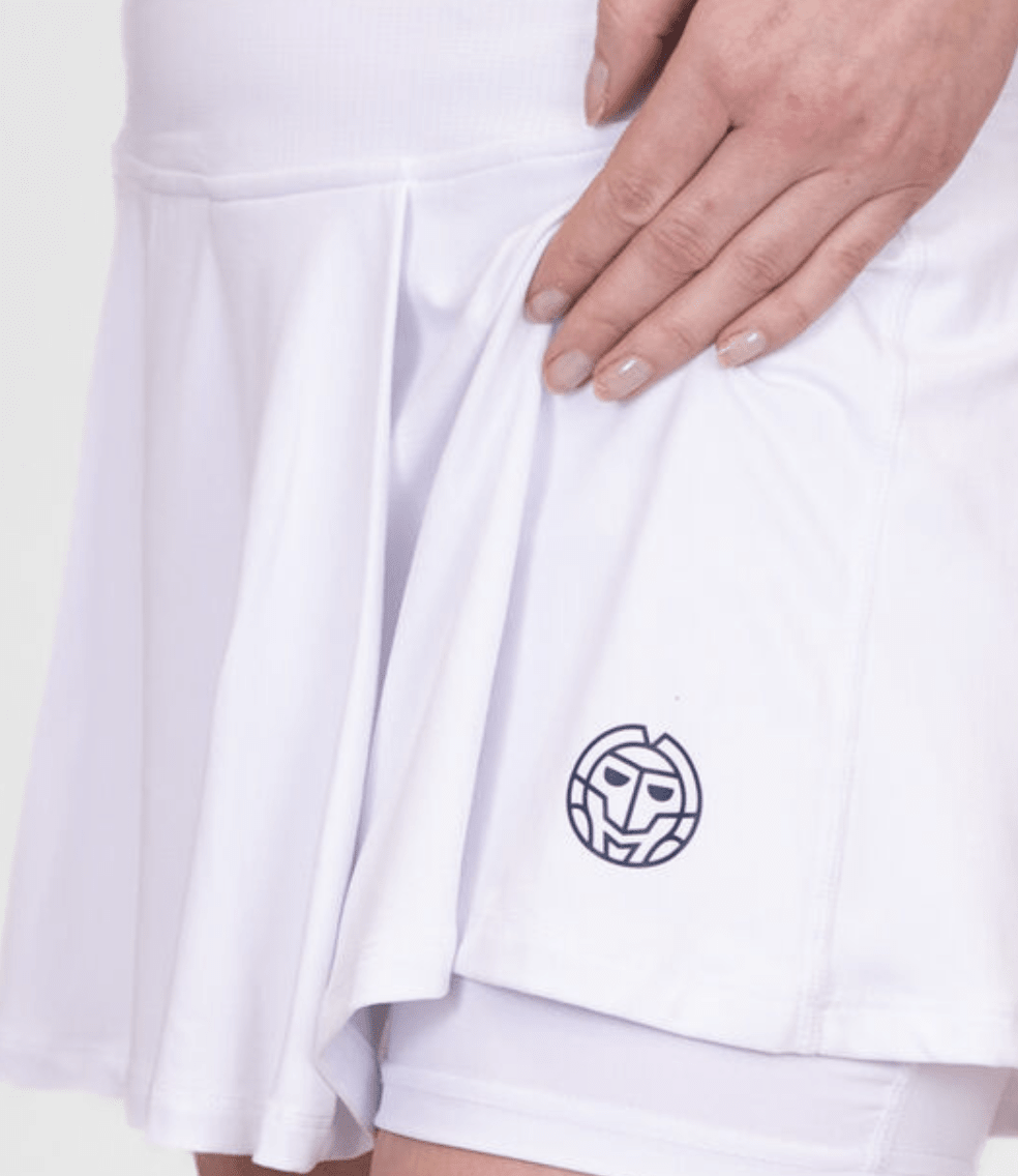 Falda Crew Wavy - White4