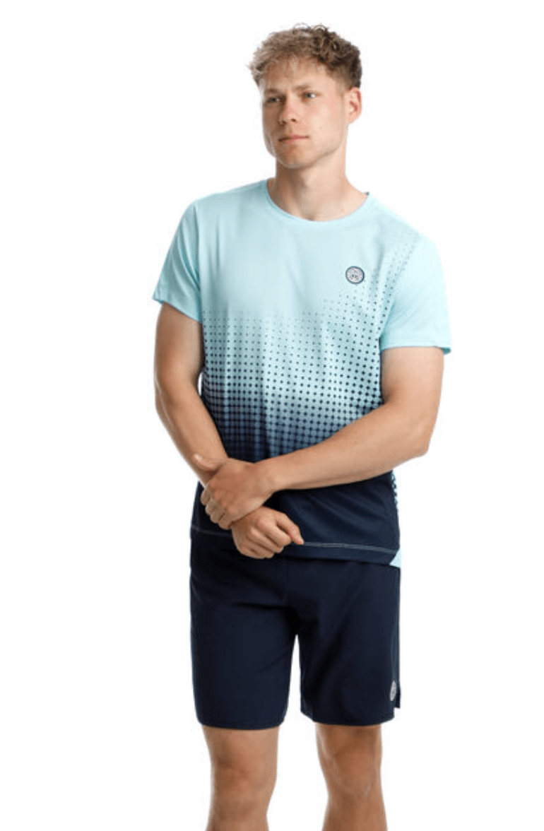 Polo Spectrum Tee - Aqua, Dark Blue4