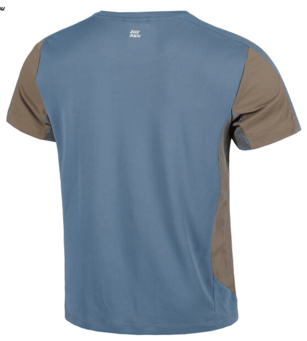 Polo Spectrum Tee -  Light Brown, Denim2