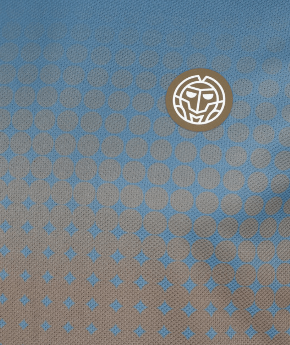 Polo Spectrum Tee -  Light Brown, Denim3