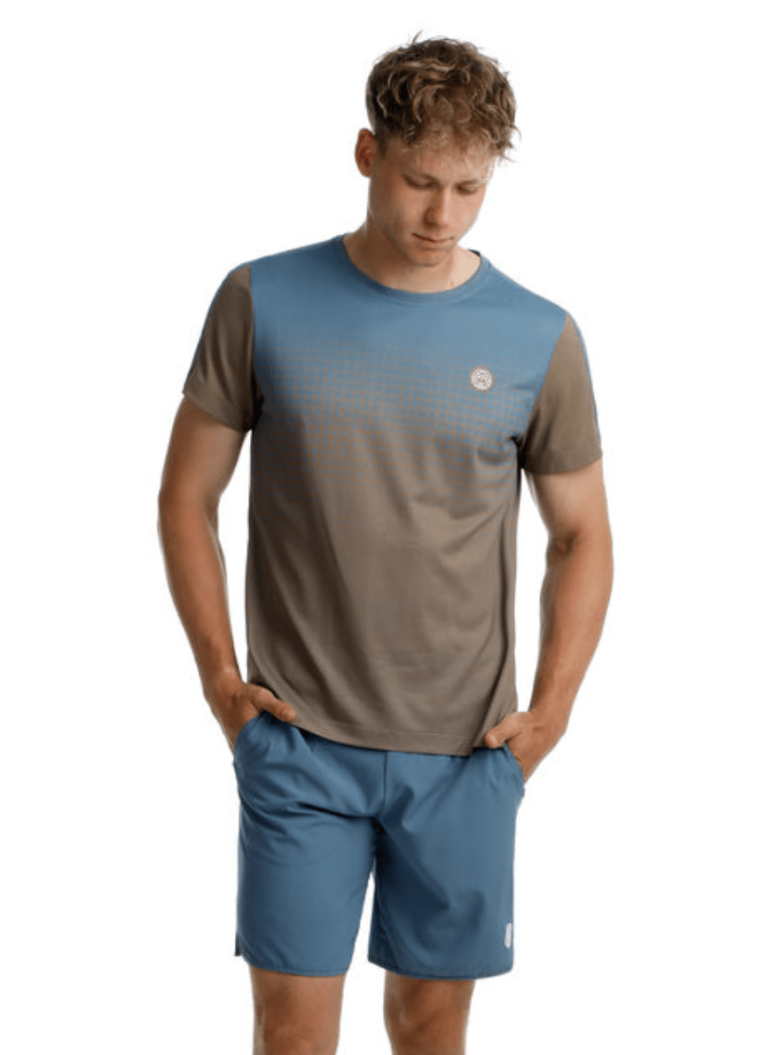 Polo Spectrum Tee -  Light Brown, Denim4