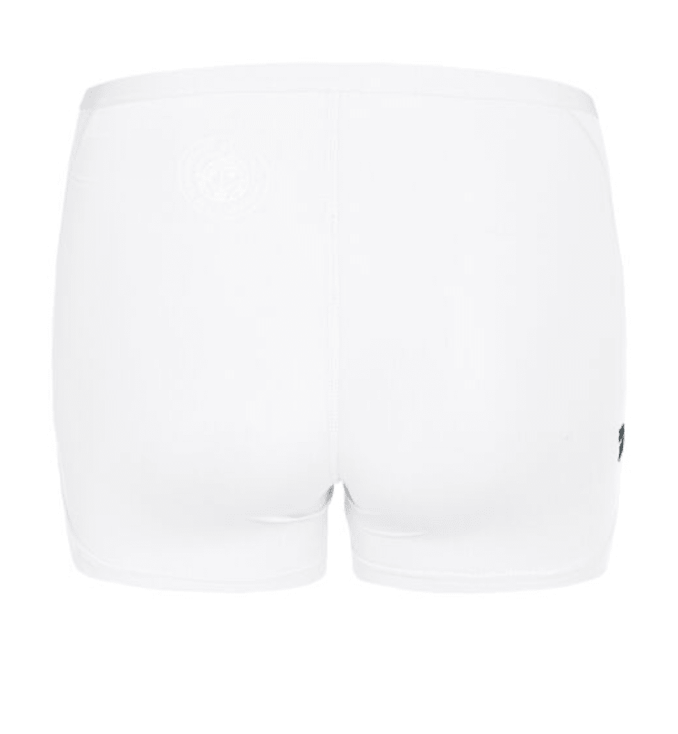 Licra Crew Shorty - White2