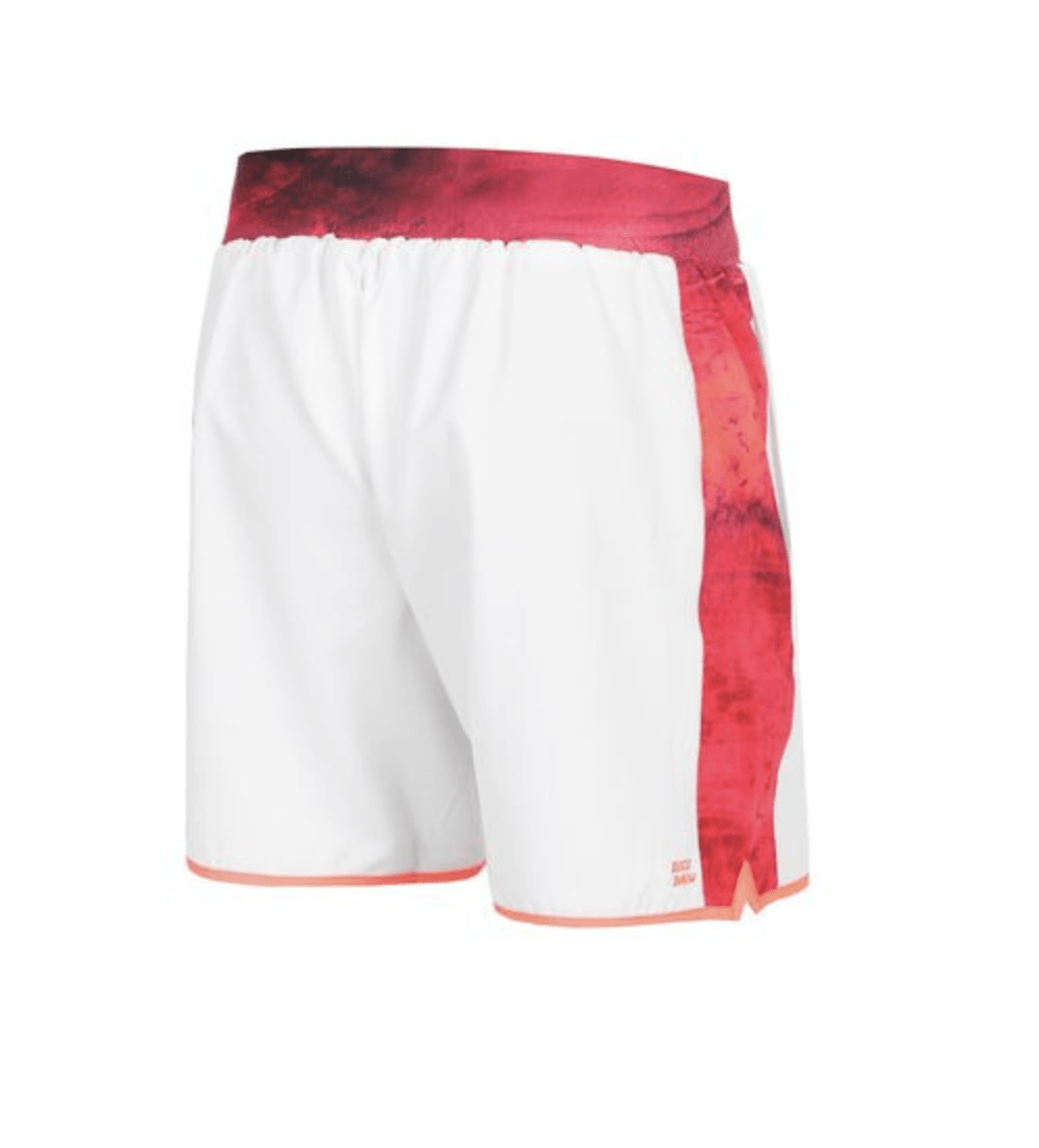 Short Adnan 7in Tech - Red, White2