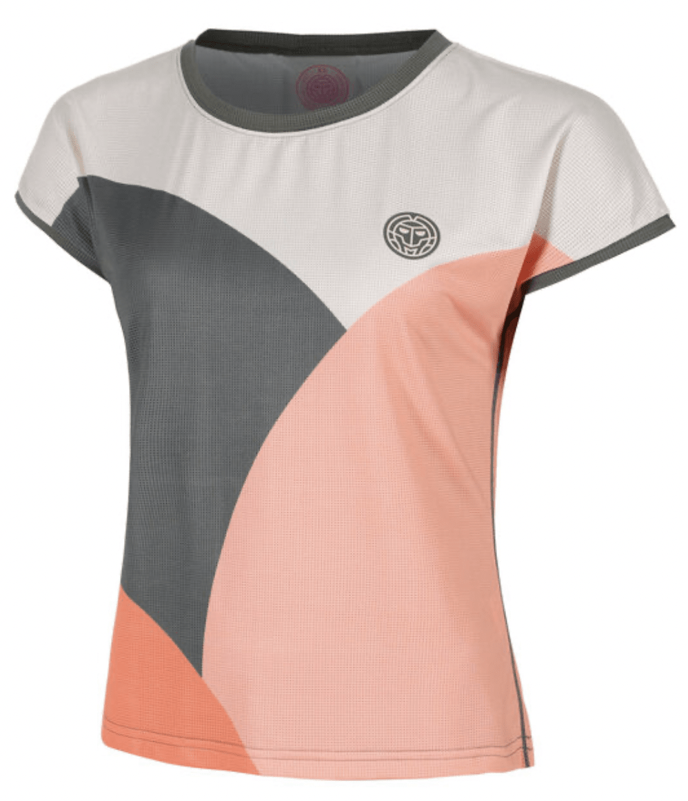 Polo Bubble T-Shirt -Grey, Coral 0