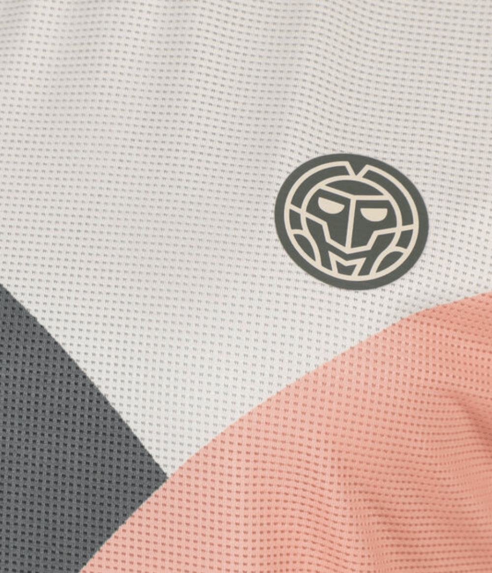 Polo Bubble T-Shirt -Grey, Coral3