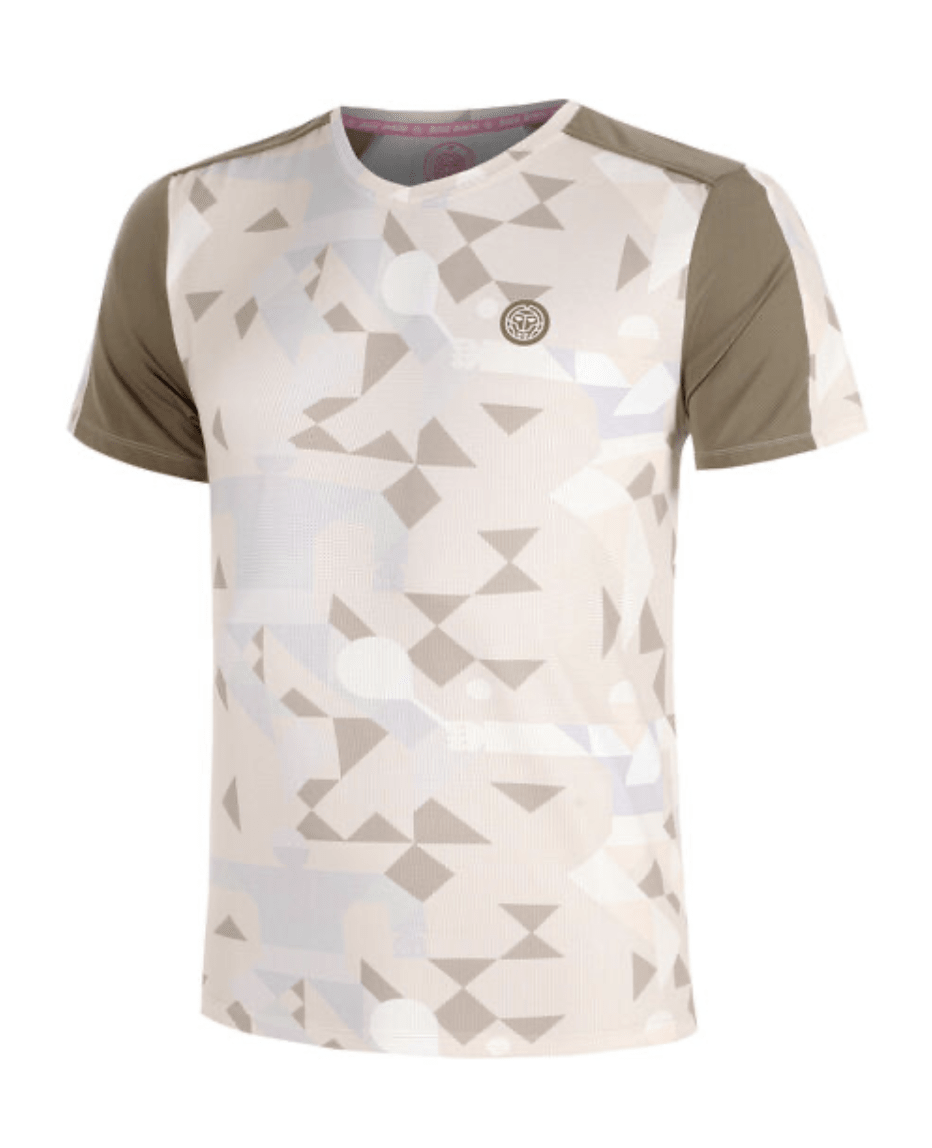Polo Paris 2025 V-Neck T-Shirt Boys - Beige, Brown 0