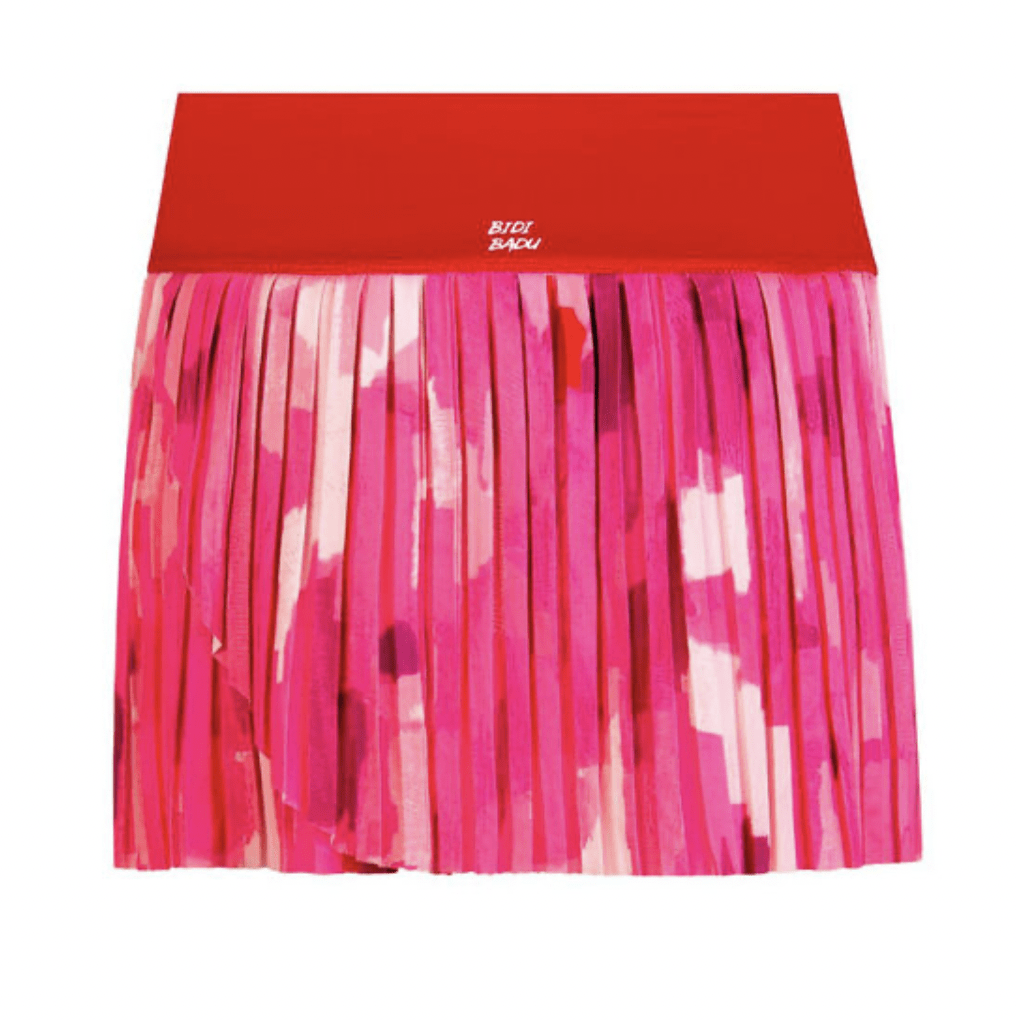 Falda Lowey Tech Plissee - Red, Pink1