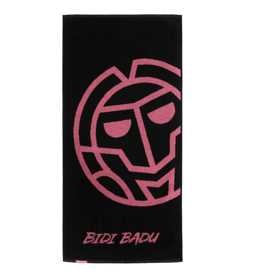 Toalla Badehandtuch 50x100cm - Black, Pink 0