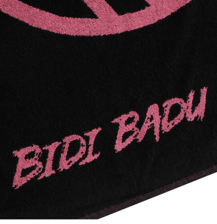 Toalla Badehandtuch 50x100cm - Black, Pink4