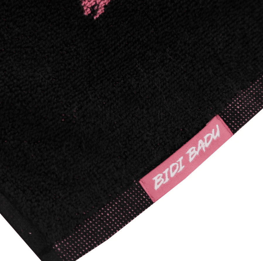 Toalla Badehandtuch - Black, Pink5
