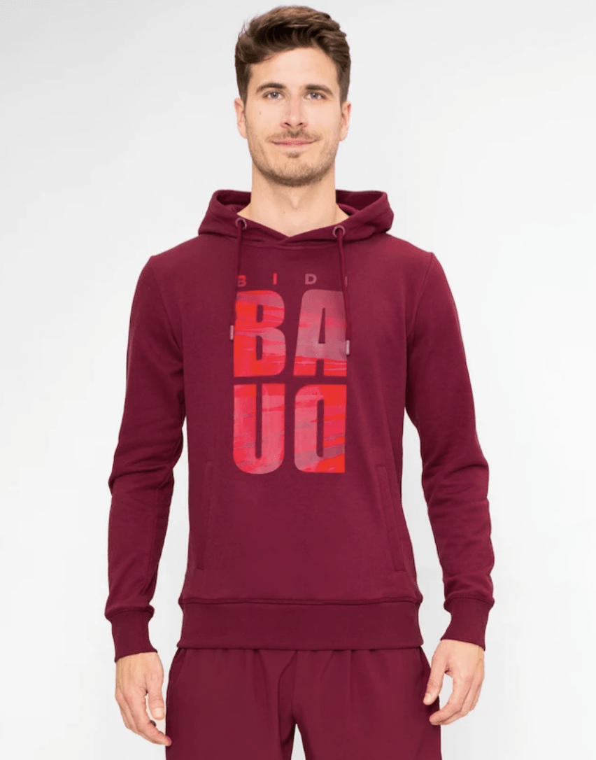 Polera Herren Chill Hoodie - Bordeaux 0