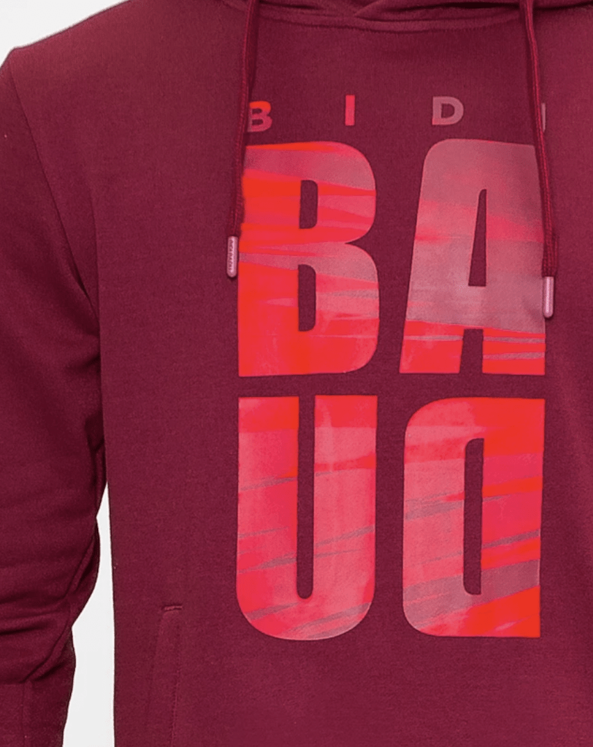 Polera Herren Chill Hoodie - Bordeaux3