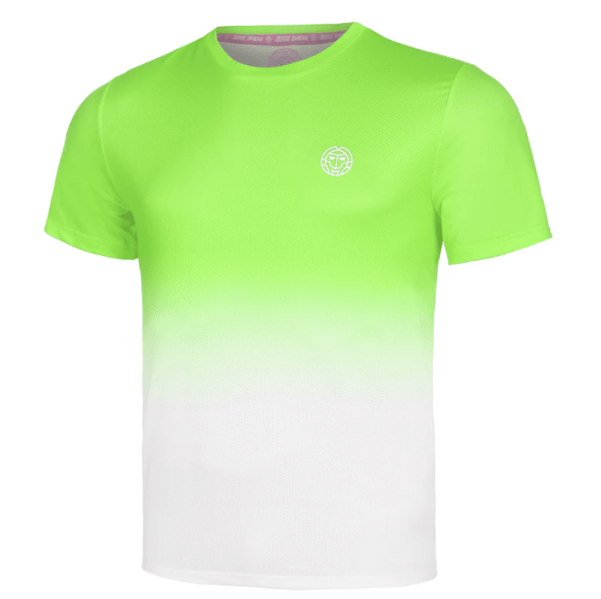 Polo Crew Gradiant Tee - Neon Green, White 0