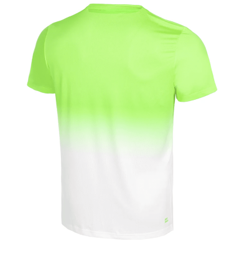 Polo Crew Gradiant Tee - Neon Green, White2