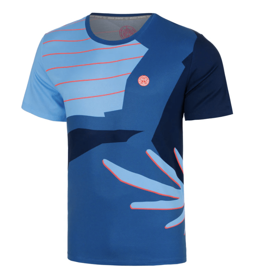 Polo Hey Laguna Tee - Blue, Coral 0