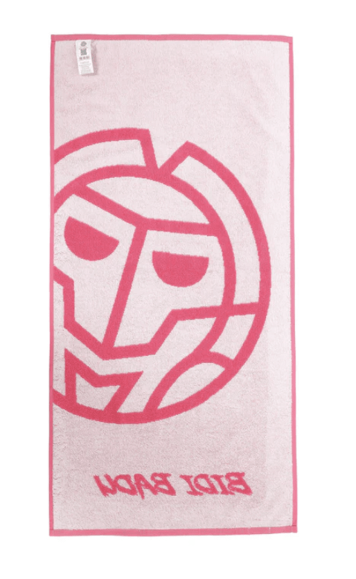 Toalla Badehandtuch - Pink, White2