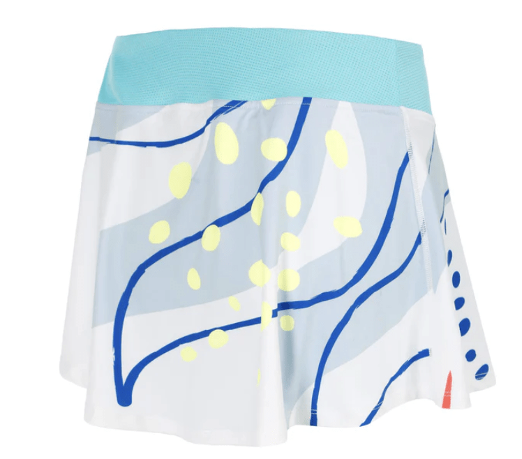 Falda Hey Laguna Wavy - White, Multicoloured2