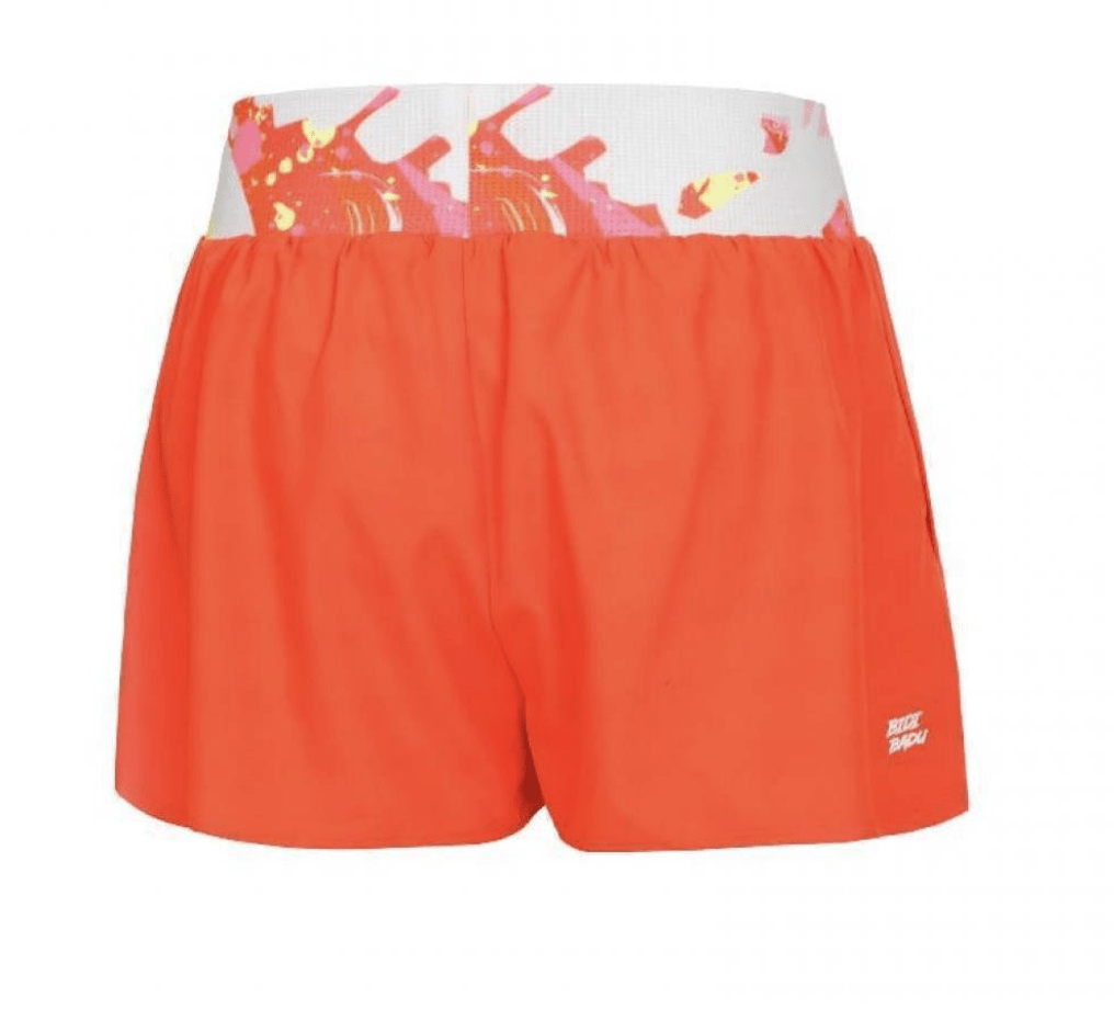 Short Wild Arts Printed 2In1- Orange1