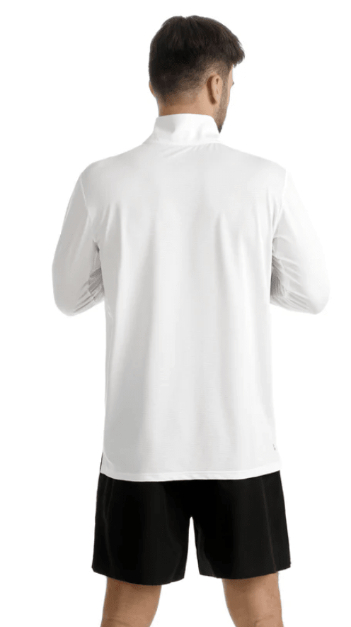 Polo Crew 2.0 Longsleeve - White2