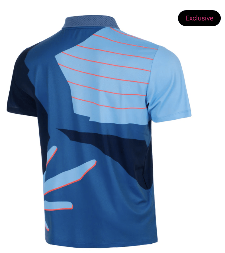 Polo Hey Laguna - Blue, Coral2