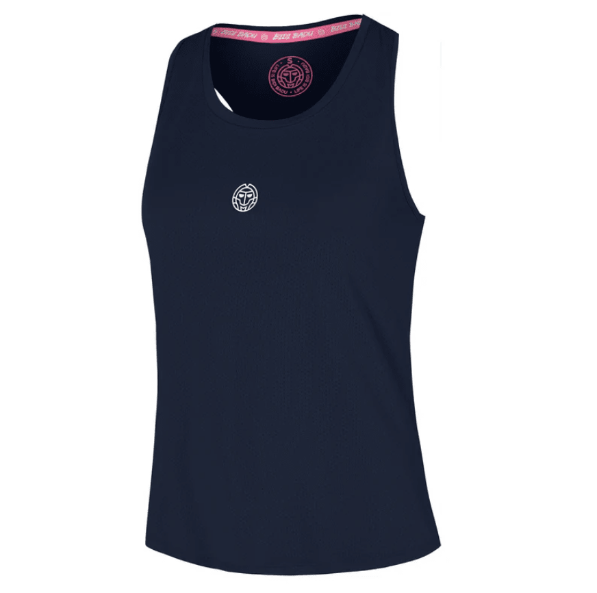 Bividi Crew Racerback Tank - Dark Blue 0