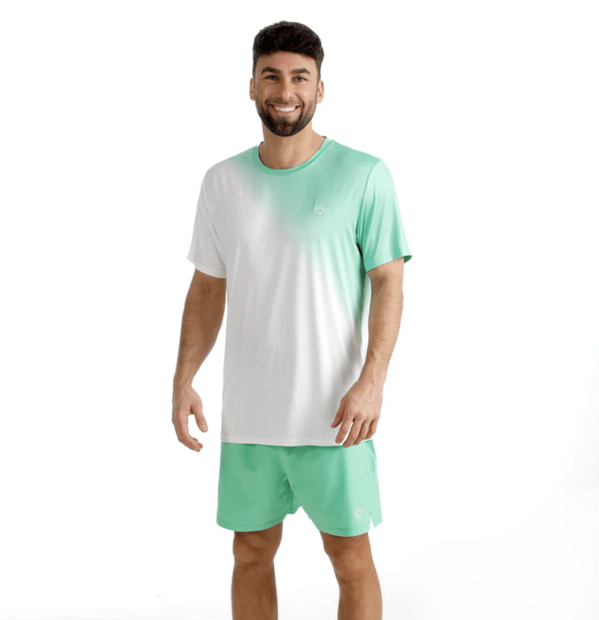 Polo Crew 2.0 Tee - Green, White3