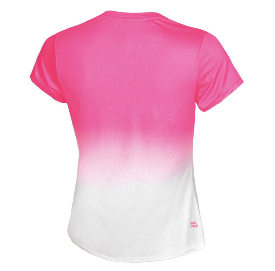 Polo Crew Gradiant Tee - Pink, White2