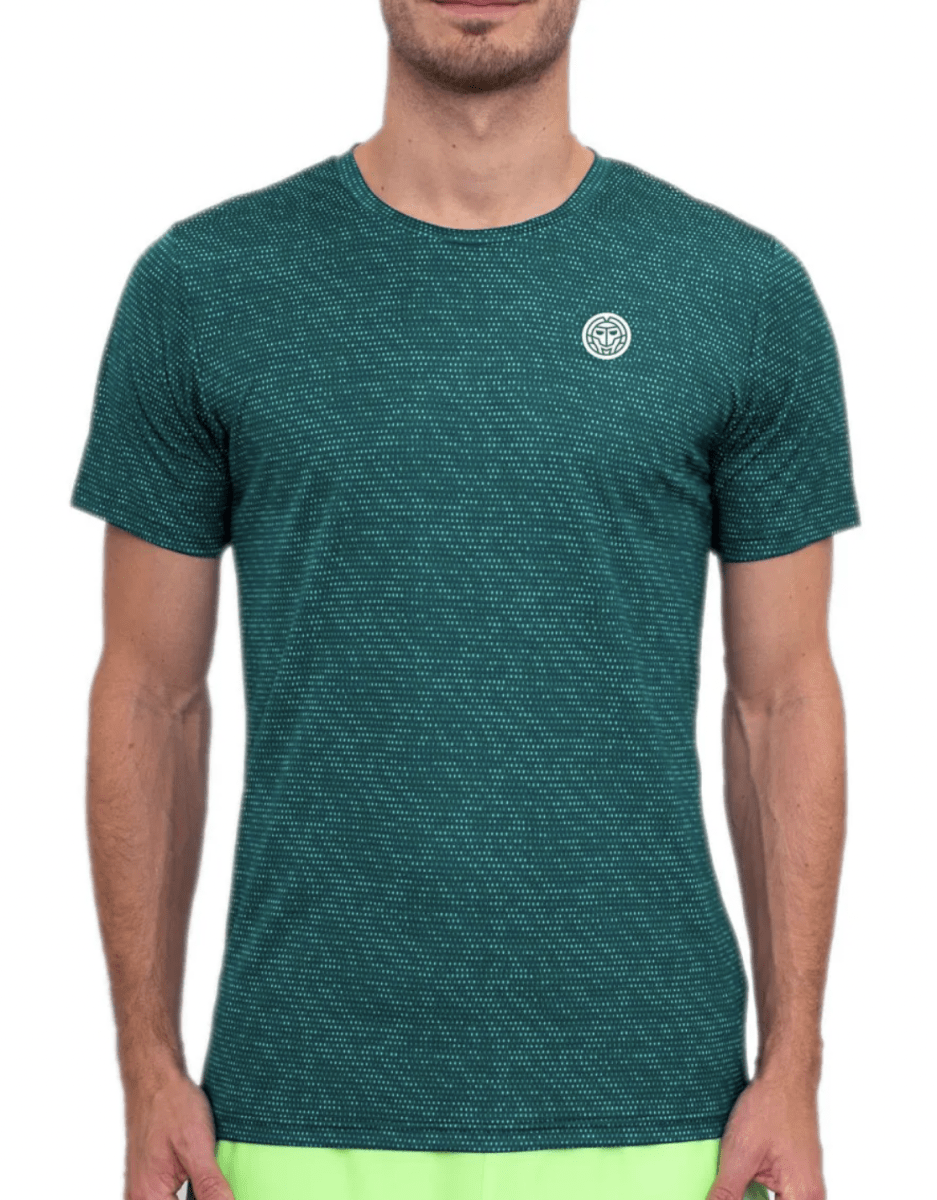 Polo Spike Crew Two Colored Men's Tee - Dark Green 0