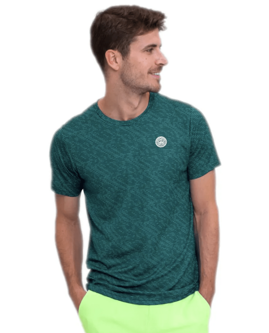 Polo Spike Crew Two Colored Men's Tee - Dark Green3