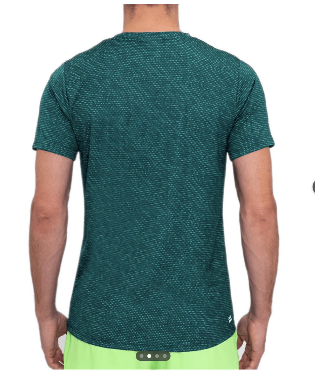 Polo Spike Crew Two Colored Men's Tee - Dark Green2