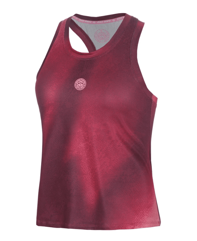 Bividi Freeze Out Racerback Tank - Dark red, Pink 0