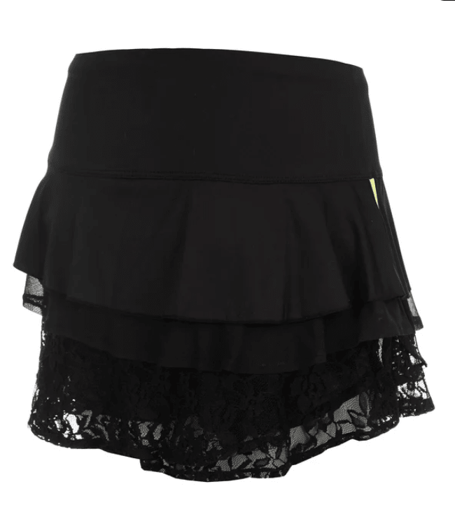 Falda Night Flash Lace - Black2