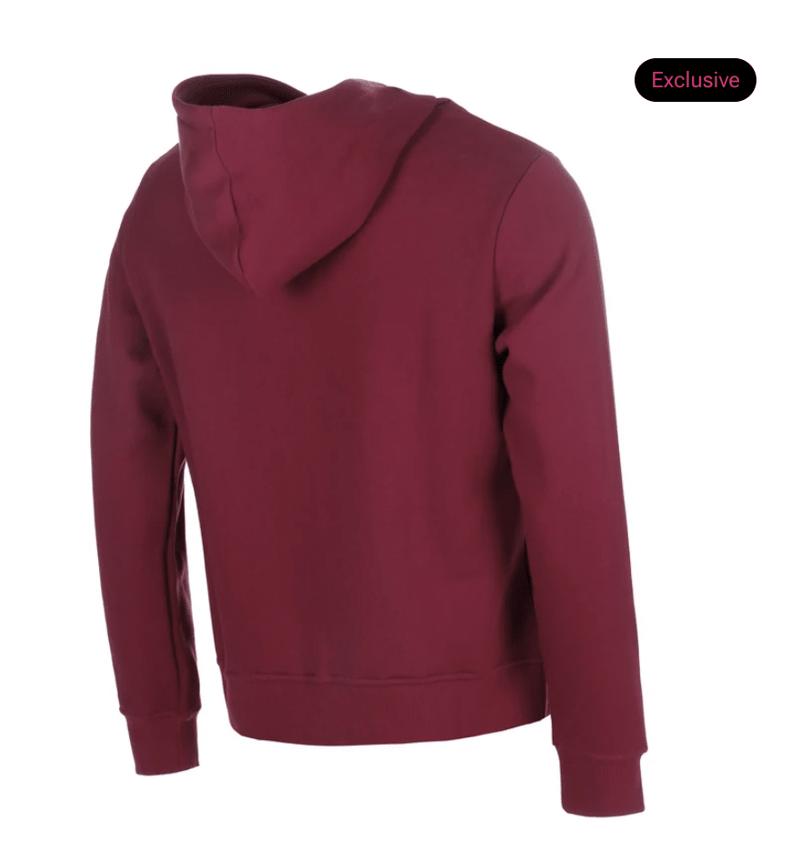 Polera Freeze Out Hoodie - Dark red2