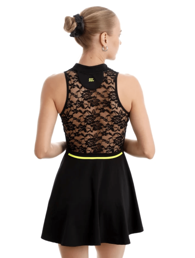 Vestido Night Flash Lace - Black5