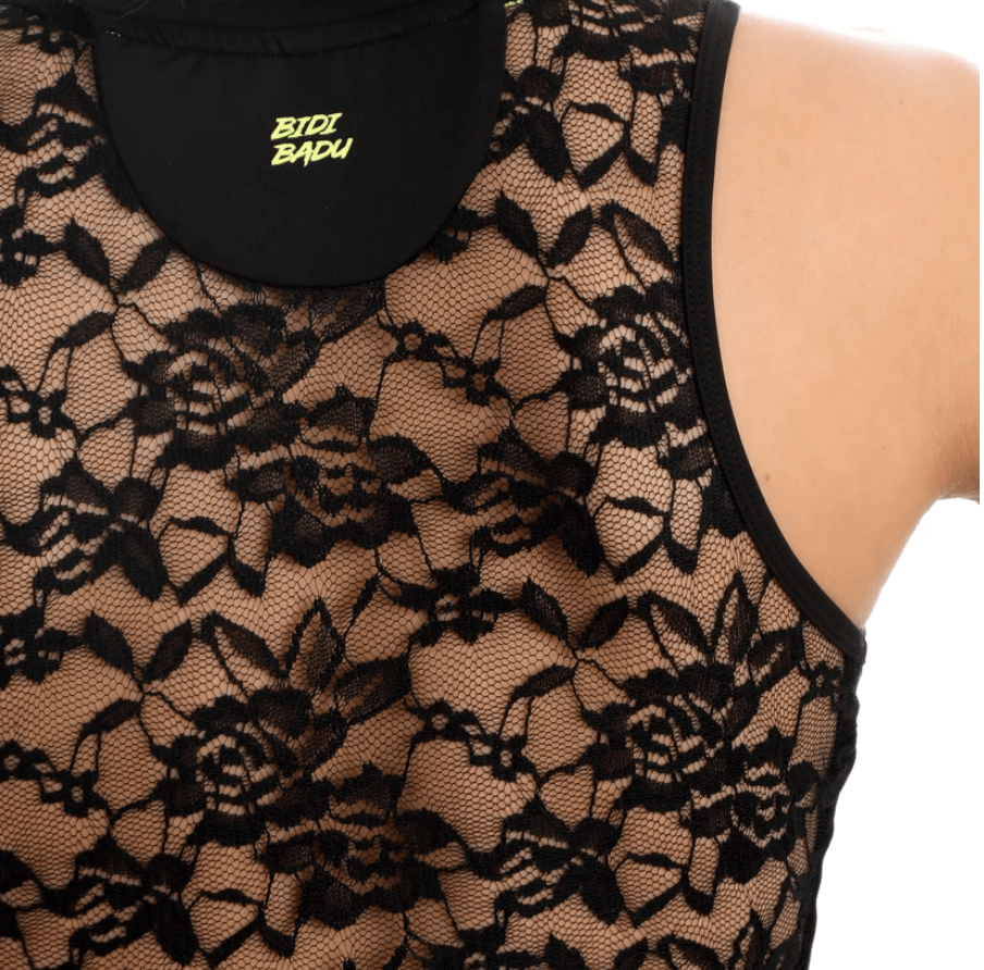 Vestido Night Flash Lace - Black4