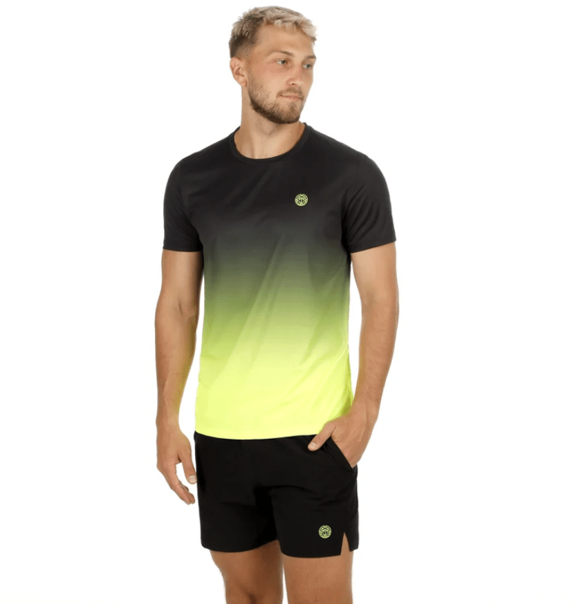 Polo Night Flash Tee - Black, Neon Yellow3