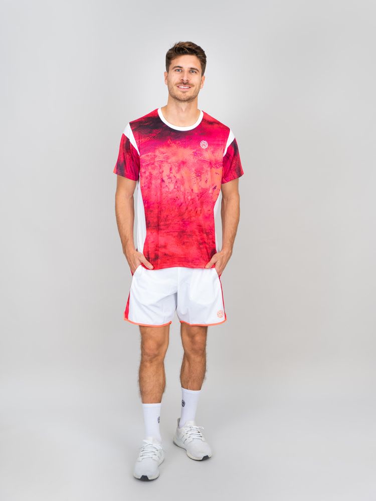 Short Adnan 7in Tech - Red, White3