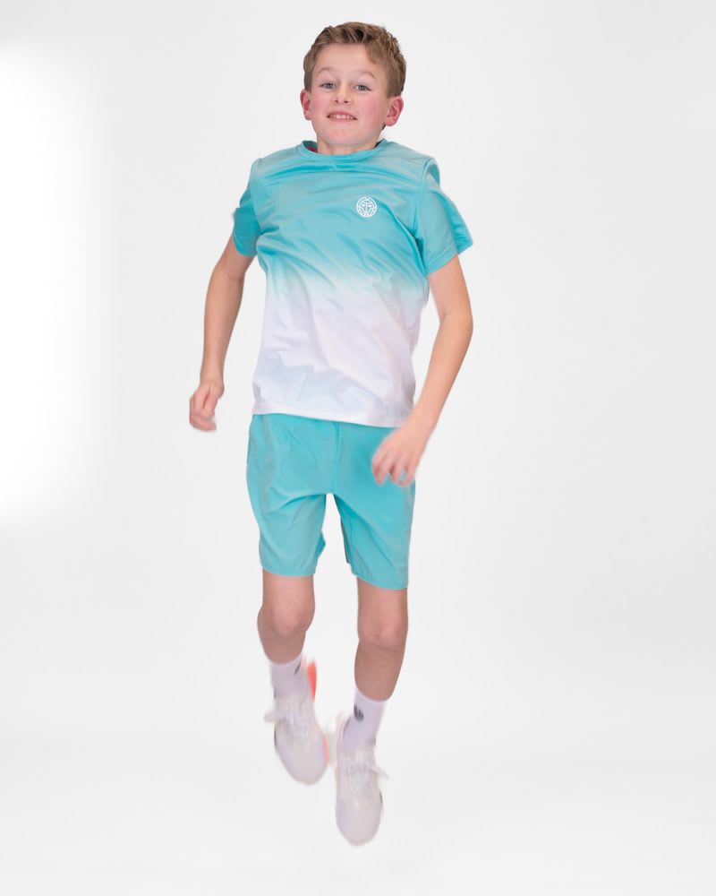 Short Crew Junior - Aqua3
