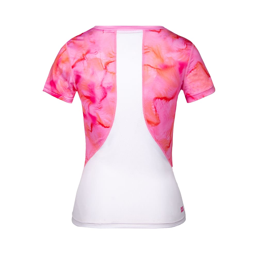 Polera Eve Tech Roundneck - rose/white2