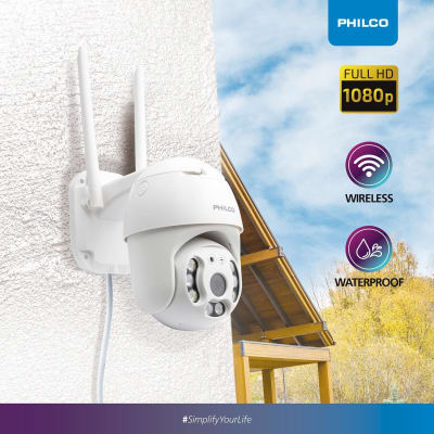 CAMARA IP PTZ WIFI EXTERIOR PHILCO W41201