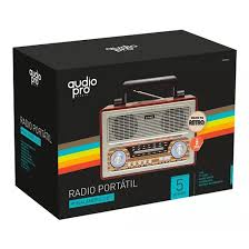RADIO VINTAGE RECARGAGLE BT/USB/SD/AUX AP020551