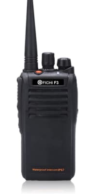 Equipo FICHI F3 Portátil UHF 450-520 MHZ 5W 16 canales IP67/682